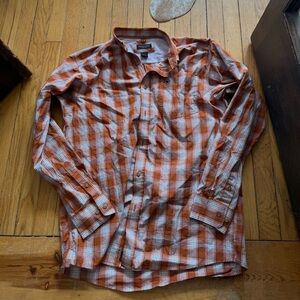 ariat men’s longsleeve button down shirt
